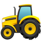 Tractor as drawn by Apple in iOS 16.4