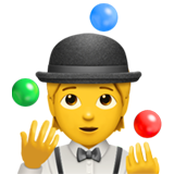 Person Juggling, the previous design