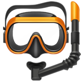 Diving Mask as drawn by Apple in iOS 16.4