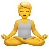 Person in Lotus Position, the previous design