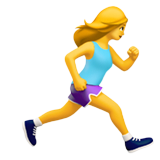 Woman Running Facing Right, the design in this release