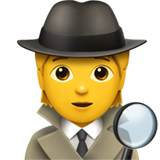Detective as drawn by Apple in iOS 17.4