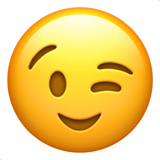 眨眼 as drawn by Apple in iOS 17.4