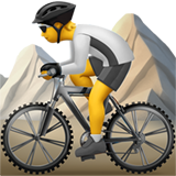 Person Mountain Biking, the design in this release