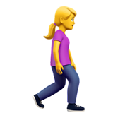 Woman Walking Facing Right, the design in this release