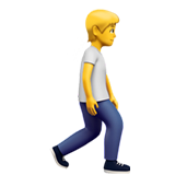 Person Walking Facing Right, the design in this release