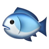 Fish as drawn by Apple in iOS 18.4