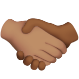 Handshake: Medium Skin Tone, Medium-Dark Skin Tone, the previous design