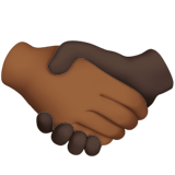 Handshake: Medium-Dark Skin Tone, Dark Skin Tone, the previous design