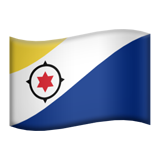 flag: Caribbean Netherlands as rendered by Apple