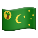 flag: Cocos (Keeling) Islands as rendered by Apple