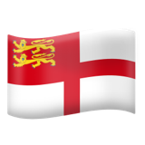 Flag: Sark as drawn by Apple in iOS 26.4