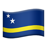 flag: Curaçao as rendered by Apple