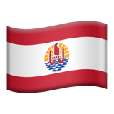 flag: French Polynesia as rendered by Apple