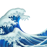 water wave as rendered by Apple