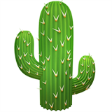 cactus as rendered by Apple
