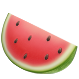 Wassermelone as rendered by Apple