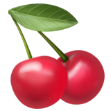체리 as rendered by Apple