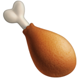 poultry leg as rendered by Apple
