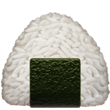 كرة أرز as rendered by Apple