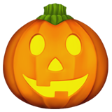zucca di Halloween as rendered by Apple