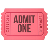 admission tickets as rendered by Apple