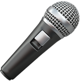 microfono as rendered by Apple