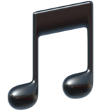 nota musicale as rendered by Apple