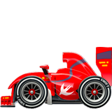 racing car as rendered by Apple