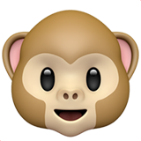 cara de mono as rendered by Apple