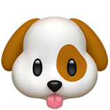 muso di cane as rendered by Apple