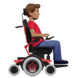 Man in Motorized Wheelchair Facing Right: Medium Skin Tone, the design in this release