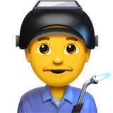 man factory worker as rendered by Apple