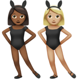 Women with Bunny Ears: Medium-Dark Skin Tone, Medium-Light Skin Tone, the design in this release