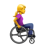 Woman in Manual Wheelchair Facing Right, the design in this release