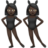 Women with Bunny Ears: Dark Skin Tone, the design in this release