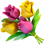 Blumenstrauß as rendered by Apple