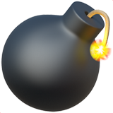 bomb as rendered by Apple