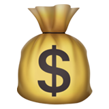 money bag as rendered by Apple