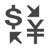 currency exchange as rendered by Apple