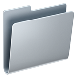 file folder as rendered by Apple