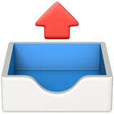 outbox tray as rendered by Apple