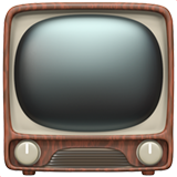Fernseher as rendered by Apple