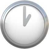 one o’clock as rendered by Apple