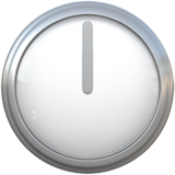 twelve o’clock as rendered by Apple
