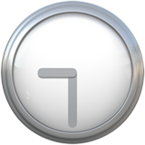 nine-thirty as rendered by Apple