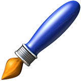 paintbrush as rendered by Apple