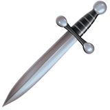 dagger as rendered by Apple