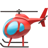 helicopter as rendered by Apple