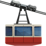 mountain cableway as rendered by Apple